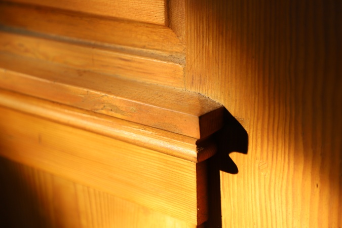 Antike Haust&uuml;ren Jugendstil Kiefer