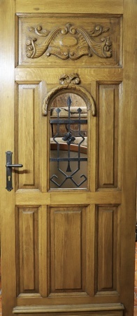 Antike Haustüren Jugendstil Eiche
