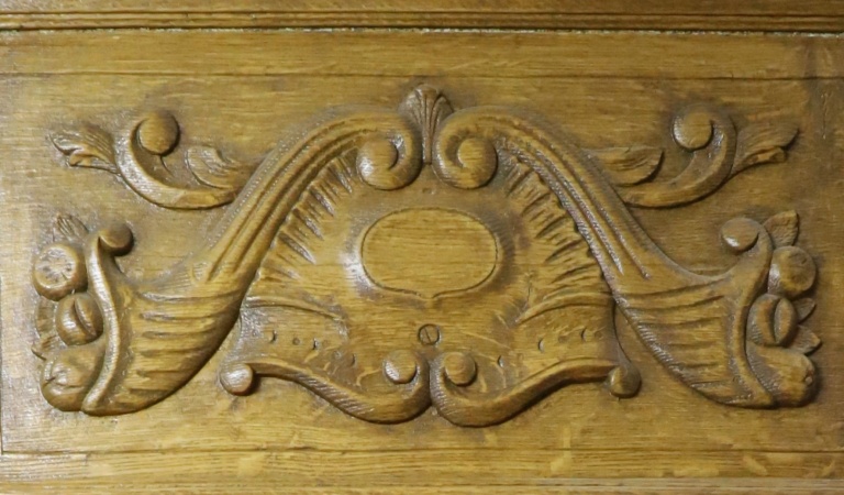 Antike Haust&uuml;ren Jugendstil Eiche