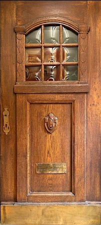 Antike Haust&uuml;ren Jugendstil Eiche