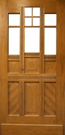 Antike Haust&uuml;ren Jugendstil Fichte