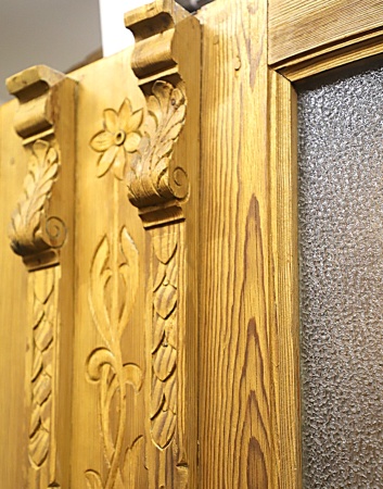 Antike Haust&uuml;ren Jugendstil Eiche