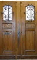 Antike Haust&uuml;ren Jugendstil Eiche