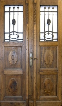 Antike Haust&uuml;ren Jugendstil Eiche
