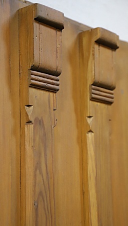 Antike Haust&uuml;ren Jugendstil Fichte