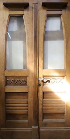 Antike Haust&uuml;ren Jugendstil Fichte