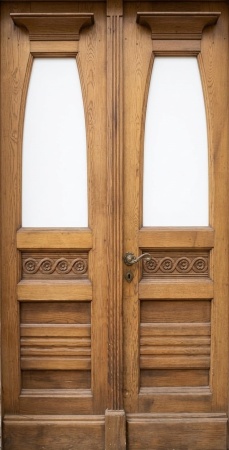 Antike Haust&uuml;ren Jugendstil Fichte