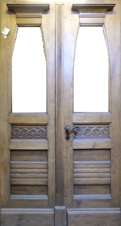Antike Haustüren Jugendstil Fichte