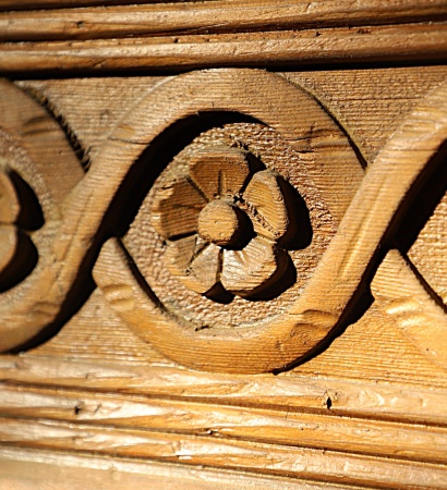 Antike Haust&uuml;ren Jugendstil Fichte