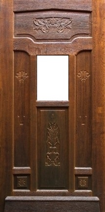 Antike Haust&uuml;ren Jugendstil Eiche