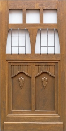 Antike Haust&uuml;ren Jugendstil Eiche