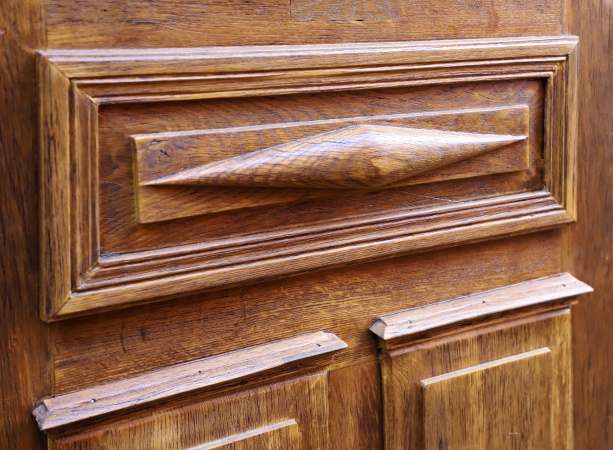 Antike Haust&uuml;ren Jugendstil Eiche