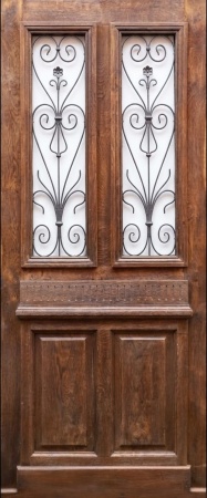 Antike Haust&uuml;ren Jugendstil Eiche