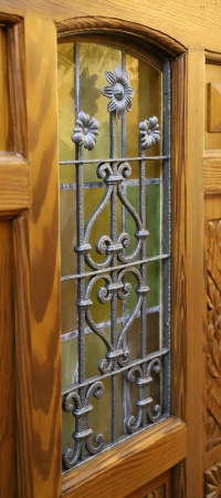 Antike Haust&uuml;ren Jugendstil Fichte/Kiefer