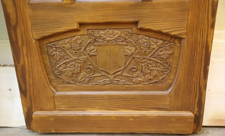 Antike Haust&uuml;ren Jugendstil Fichte/Kiefer