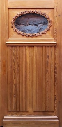 Antike Haust&uuml;ren Jugendstil Kiefer