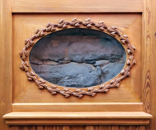 Antike Haust&uuml;ren Jugendstil Kiefer