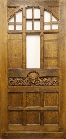 Antike Haust&uuml;ren Jugendstil Eiche 