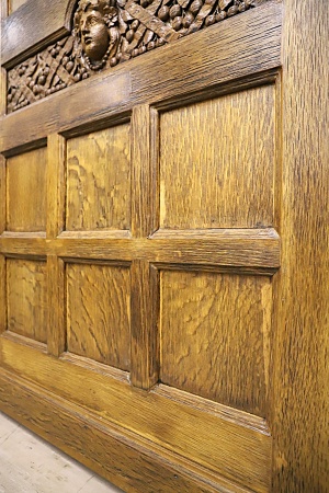 Antike Haust&uuml;ren Jugendstil Eiche 