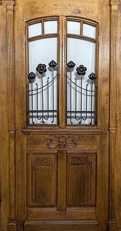Antike Haust&uuml;ren Jugendstil Eiche