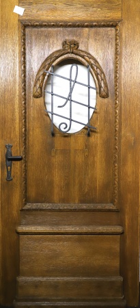 Antike Haust&uuml;ren Jugendstil Eiche 