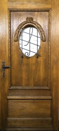 Antike Haust&uuml;ren Jugendstil Eiche 
