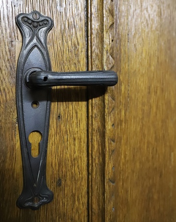 Antike Haustüren Jugendstil Eiche 