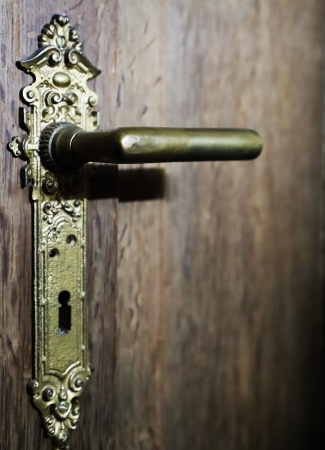 Antike Haust&uuml;ren Jugendstil Eiche