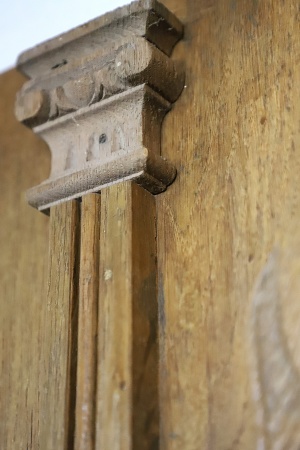 Antike Haust&uuml;ren Jugendstil Eiche