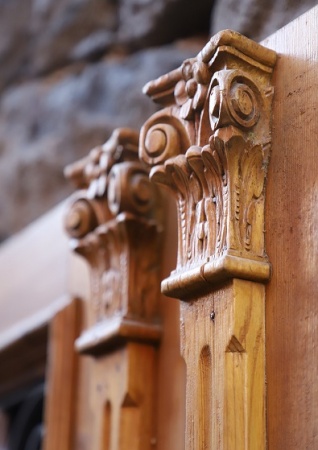 Antike Haust&uuml;ren Klassizismus Fichte/Tanne