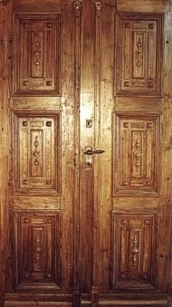 Antike Haust&uuml;ren Louis Philippe Eiche