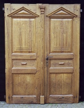 Antike Haustüren Louis Philippe Eiche