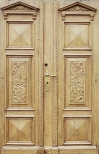 Antike Haust&uuml;ren Louis Philippe Eiche