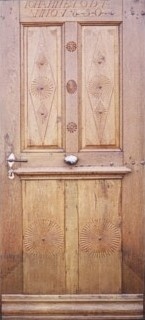 Antike Haust&uuml;ren Louis Philippe Eiche