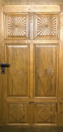 Antike Haust&uuml;ren Louis XVI Eiche