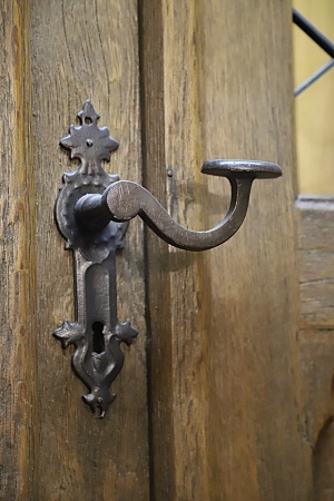 Antike Haust&uuml;ren Neo-Gotik Eiche