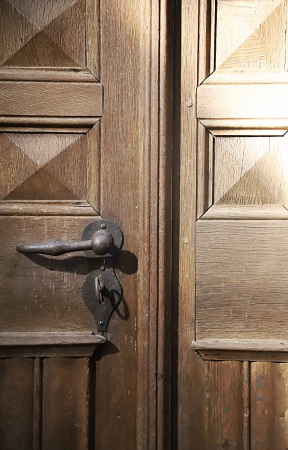 Antike Haust&uuml;ren Neo-Gotik Fichte