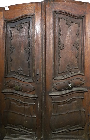 Antike Haust&uuml;ren Rokoko Eiche 