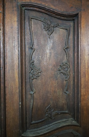 Antike Haust&uuml;ren Rokoko Eiche 