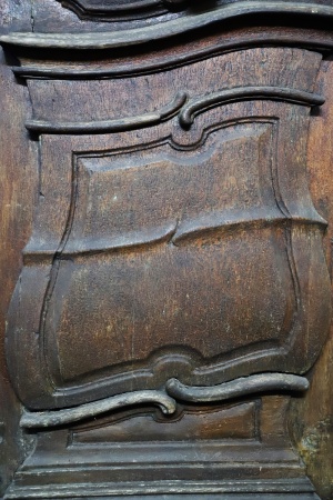 Antike Haust&uuml;ren Rokoko Eiche 