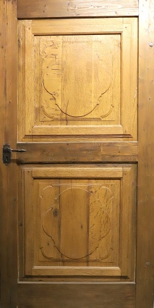 Antike Zimmert&uuml;ren Barock Eiche/Fichte