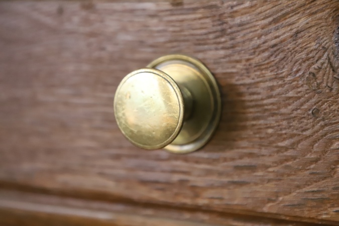 Antike Zimmert&uuml;ren Barock Eiche