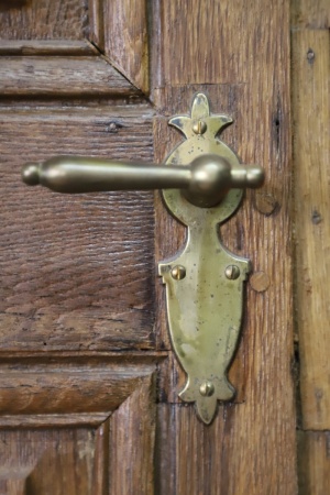 Antike Zimmert&uuml;ren Barock Eiche