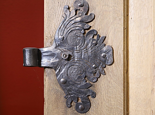 Antike Zimmert&uuml;ren Barock Eiche