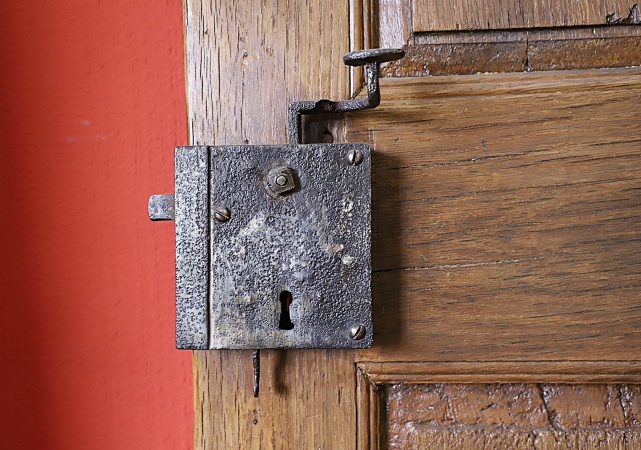 Antike Zimmert&uuml;ren Barock Eiche