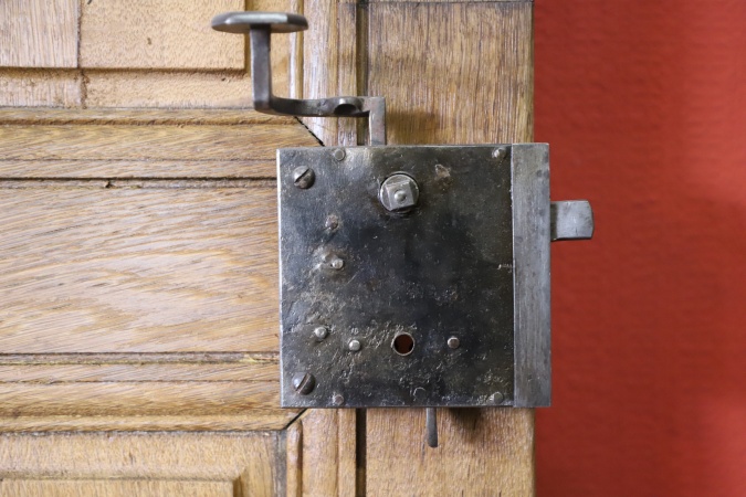 Antike Zimmert&uuml;ren Barock Eiche