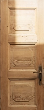 Antike Zimmert&uuml;ren Biedermeier Fichte