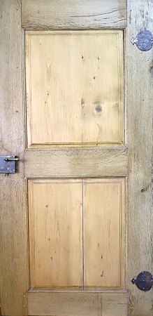 Antike Zimmert&uuml;ren Biedermeier Fichte/Eiche 