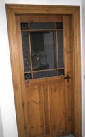 Antike Zimmertüren mit Glas Gründerzeit 