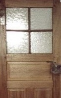 Antike Zimmertüren mit Glas Biedermeier 
